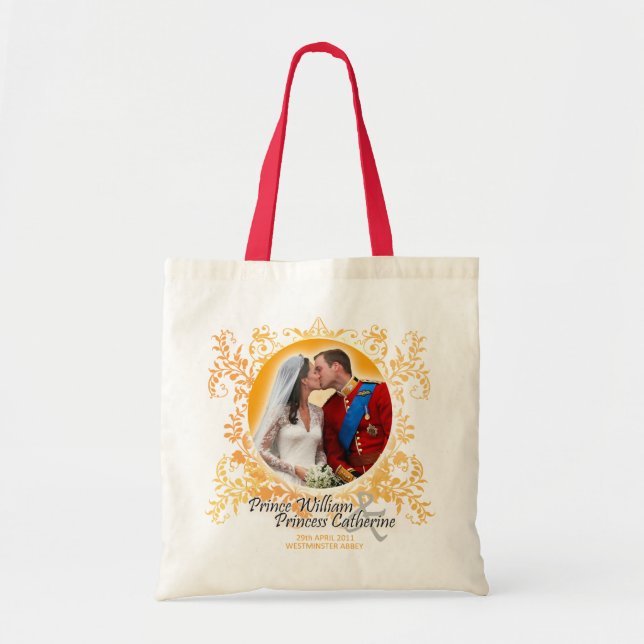 Sac royal de baiser de mariage de William et de (Devant)