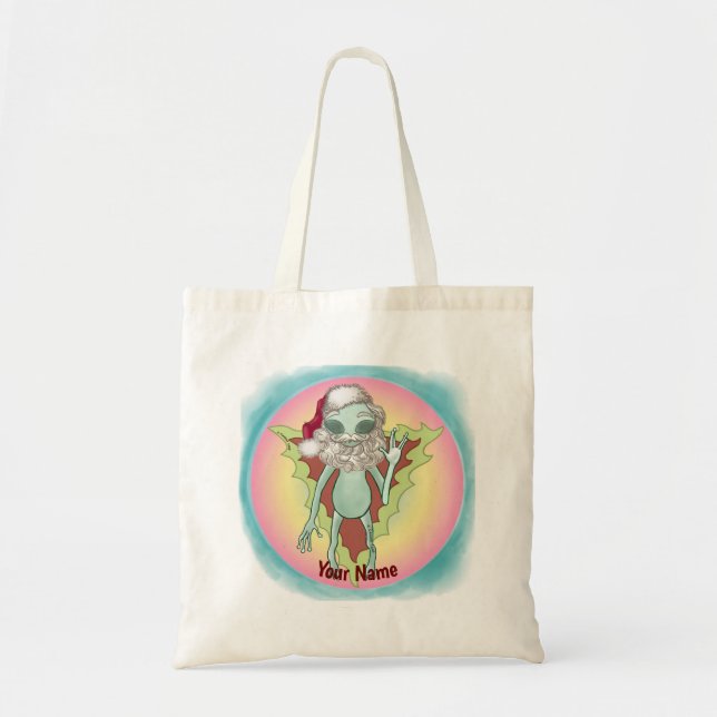 Sac Scifi Alien Santa (Devant)