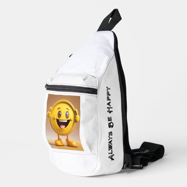 Sac souriant caractère pièce (Coin droit)