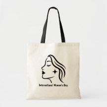 Sac T-Shirt Minimaliste pour la Journée Internatio