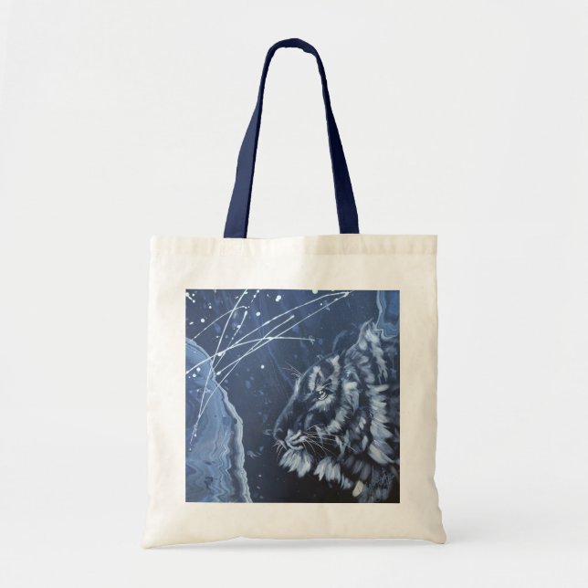 Sac tigre "Destinée" Tote Bag (Front)
