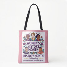 Sac Tote Hommage pour le Mois de l'Histoire des Fe