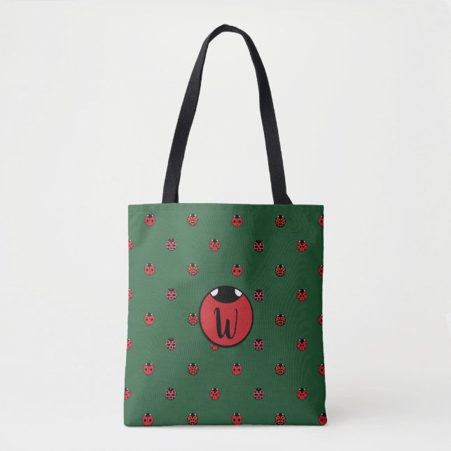 Sac tout-dessus Pois Ladybug (Devant)