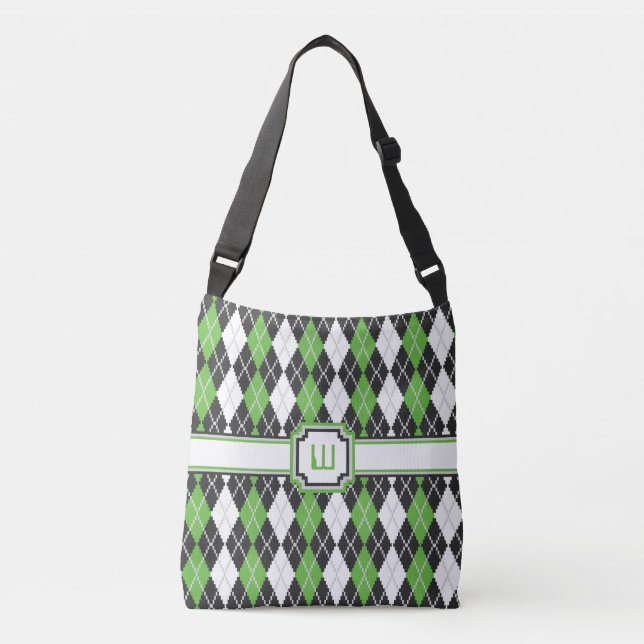 Sac Tout-Sur-Imprimé Jacquard Rétro (Devant)
