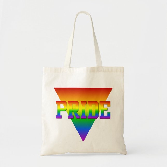 Sac Triangle Pride - choisir style et couleur (Devant)