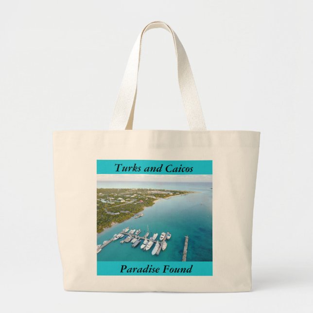 Sac trouvé par paradis de Turcs et de la Caïques (Devant)