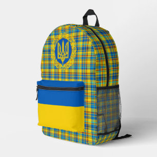 sac Ukraine, sac à dos drapeau ukrainien, Tryzub