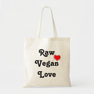 Sac végétalien cru d'amour