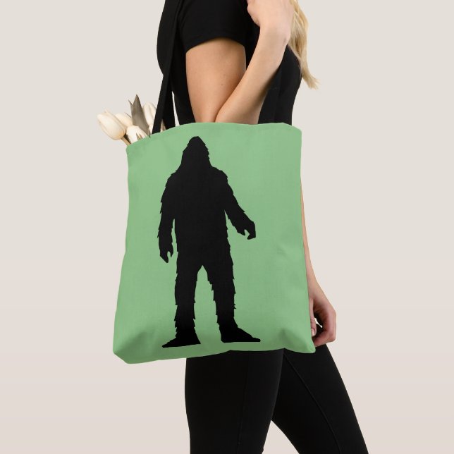 SAC VERT BIGFOOT PURSE FOURRE-TOUT (De près)