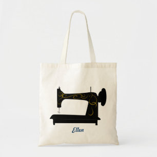 Sac vintage de machine à coudre