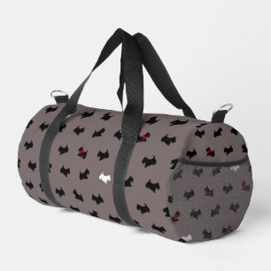 Sac vintage écossais Terrier Duffel