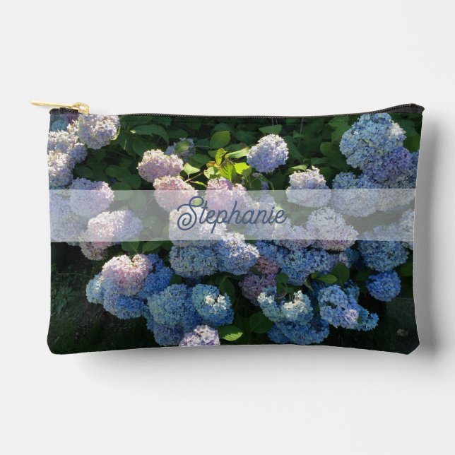 Sac zipper cosmétique Hydrangea (Recto)