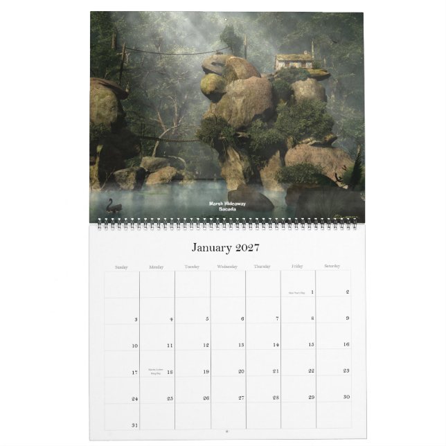 Sacada 2007 Calendar (Jan 2027)