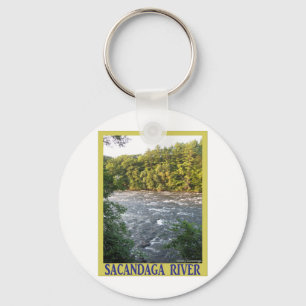 Sacandaga River Keychain