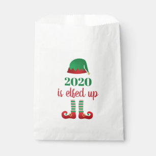 Sachets En Papier 2020 Est Elfed Up Funny Noël Disant