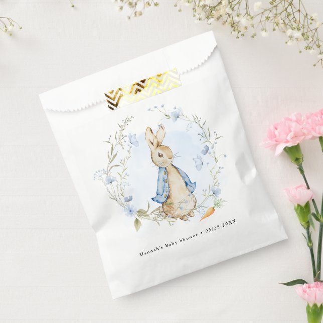 Sachets En Papier Adorable Peter Rabbit Bleu (Scellé)