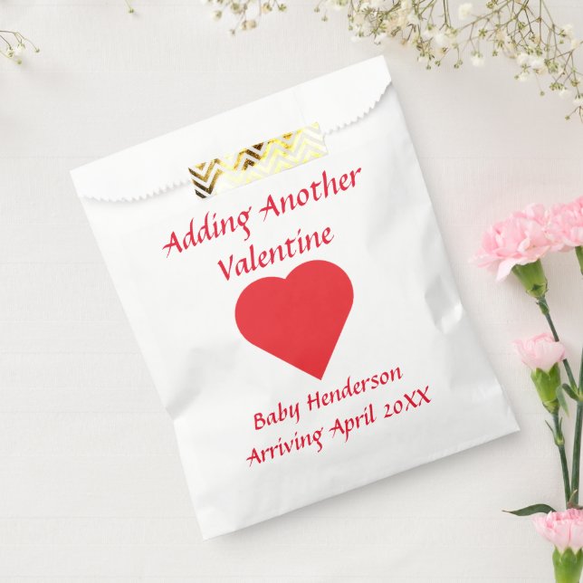 Sachets En Papier Ajout d'une autre Saint Valentin (Scellé)