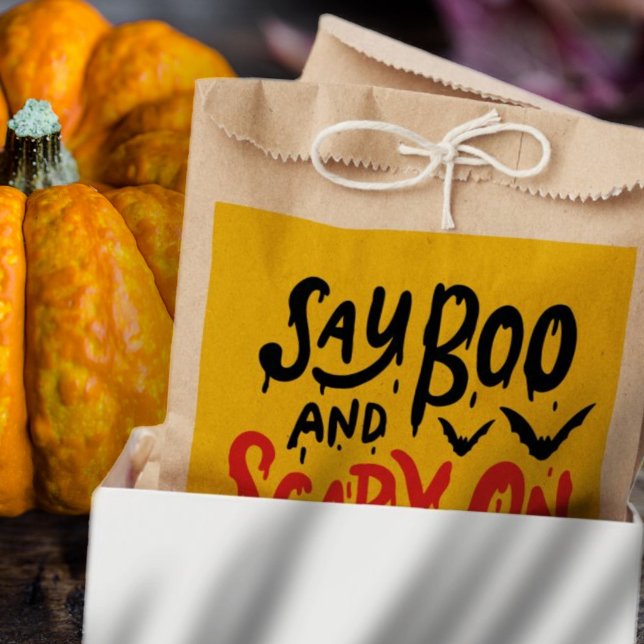 Sachets En Papier Ajouter et faire peur | Funny Halloween Party (Créateur téléchargé)