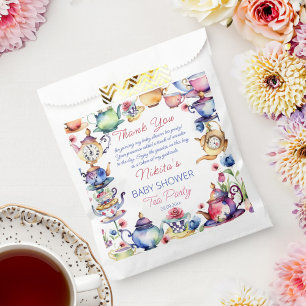 Sachets En Papier Alice au pays des merveilles baby shower fête du t