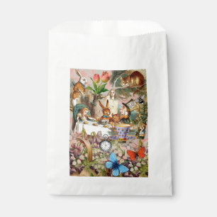 Sachets En Papier Alice au pays des merveilles Thé dansant Art