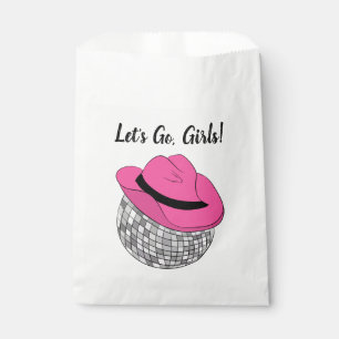 Sachets En Papier Allons-y Filles Disco Cowgirl Bachelorette Party