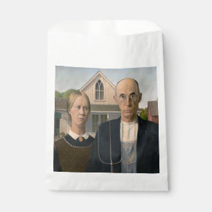 Sachets En Papier American Gothic : Vie rurale pauvre paysan