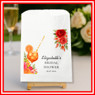 Sachets En Papier Amour à First Spritz Citrus Orange Fête des mariée