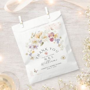 Sachets En Papier Amour en fleur Fleur sauvage Fête des mariées rust
