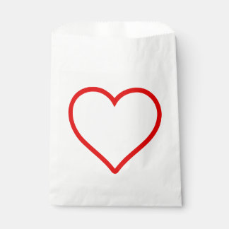 Sachets En Papier Amour - Sac Coeur Faveur