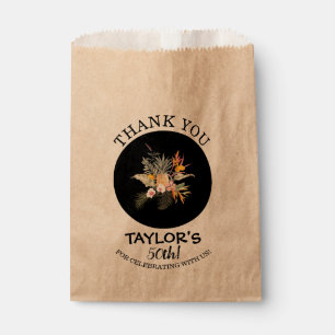 Sachets En Papier Ananas et Hibiscus Tropical Hawaiian