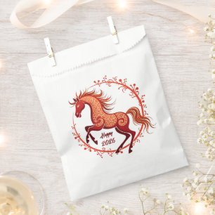 Sachets En Papier Année du cheval 2026