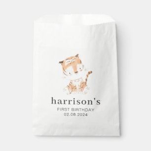 Sachets En Papier Anniversaire du Tigre