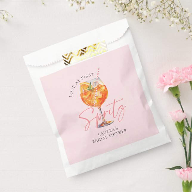Sachets En Papier Aperol rose Aperol Spritz Fête des mariées (Scellé)
