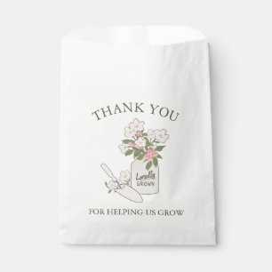 Sachets En Papier Appréciation de l'enseignant en semences de fleurs