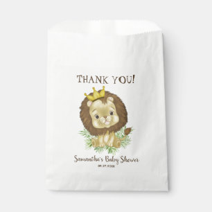 Sachets En Papier Aquarelle mignonne Bébé Lion King Jungle Baby show
