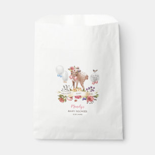 Sachets En Papier Aquarelle Oh Deer Baby shower