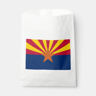 Sachets En Papier Arizona Drapeau : Réglage de Star Sun, État du cui