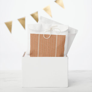 Sachets En Papier arrière - plan rayé orange et blanc avec petit