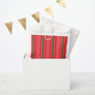 Sachets En Papier arrière - plan rayé rouge et vert
