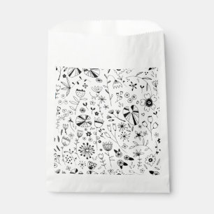 Sachets En Papier Art Floral Line
