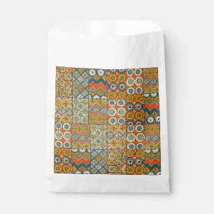 Sachets En Papier Art Géométrique Coloré Antique Égyptien Graphique