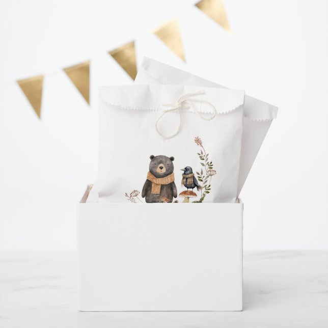 Sachets En Papier Automne mûre | Baby shower forestier (Fête)