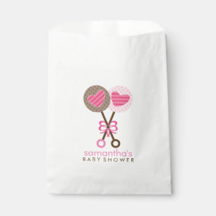 Sachets En Papier Baby Rattles Twin Girls Baby shower