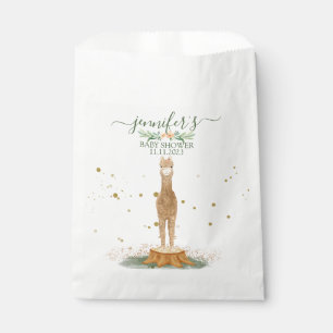 Sachets En Papier Baby Shower Alpaga Nouveau-Né