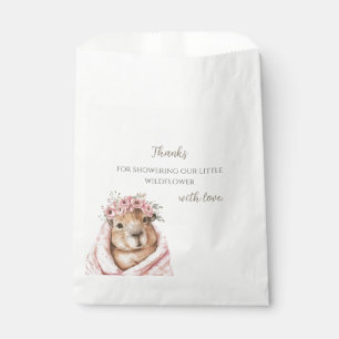 Sachets En Papier Baby shower Capybara • Wildflower