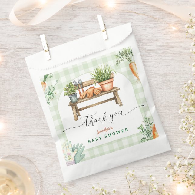 Sachets En Papier Baby shower cultivé localement (Coupé)