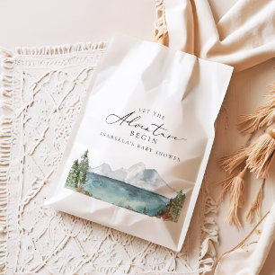 Sachets En Papier BABY SHOWER d'aventure CLOVER Mountain Lake