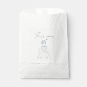 Sachets En Papier Baby shower de golf bleu