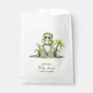 Sachets En Papier Baby shower Dinosaur