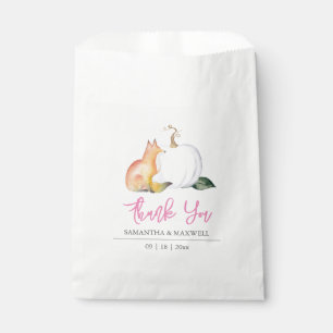 Sachets En Papier Baby shower Faveurs pour le Citrouille de la chute